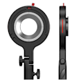 Miniatyrbillede 4 af 5: Bowens Mount Adapter Lysstativ Adapter til RC 60B 360 Horisontal & 180 Vertikal Justering