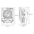 Miniatyrbillede 2 af 5: Analog Daglig Ur Mekanisk Timer Switch Tidsafbryder