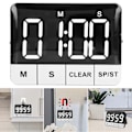 Miniatyrbillede 4 af 4: Køkkenur 120dB Høj Alarm Stort LED Display Energibesparende Magnetisk Nedtælling Multifunktionelt Bærbart Ur