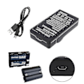 Miniatyrbillede 3 af 5: Batterilader til Nikon En-el3e En-el3 D100/100slr/d50/d70/d70s/d200/d80/d90 Bedste Gave Bedste Gave