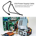 Pikkukuva 2 / 5: 8-nastainen kaksois-8-nastainen 6-nastainen PCIE VGA virtalähdekäyttöinen kaapeli Supernova G2 G3 G5 P2 T2 GS G+ 650 750 85:lle