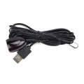 Miniatyrbillede 2 af 5: Infrarød IR Fjernbetjening Forlænger Repeater Modtager USB Adapter Sender Gælder for Fjernbetjening Enheder 2m med Lys