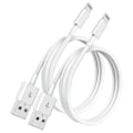 Pikkukuva 1 / 5: 1m iPhone-latauskaapeli, Apple Lightning - USB-kaapeli, 2 metriä