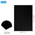 Miniatyrbilde 3 av 5: 3.3x2.1x1/32 tommer Anodisert Aluminiumplate, 10 stk. Rektangulær Metall Aluminiumplate 0.8mm Tykk Gravering