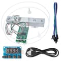 HX711 Viktsensor Modul Kit Digital Lastcell Viktsensor A/D Modul 5KG Skala för , Skala Dis
