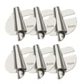 Universell Symaskinsfållfot Set, Symaskin Pressarfot Fållfot, 4-9mm Bred Rullad