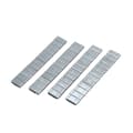 4x Självhäftande Bil Lastbil Däck Hjul Balansvikter Remmar 2.1oz60g Silver