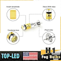 Pikkukuva 4 / 5: H1 3000K Kelviinin Keltaiset LED-Sumuvalot Ajovalot DRL-Sarja 100W Suuri Teho US