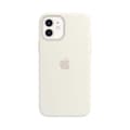 iPhone 12, 12 Pro APPLE silikon vitt MagSafe skyddande fodral