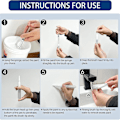 Miniatyrbilde 4 av 5: Touch Up Malingpenn 5ml 8-pakning Fyllbar Maling Touch Up Pensel for Vegger Fyllbar Maling Touch Up
