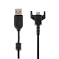 Miniatyrbillede 2 af 3: Jinzhaolai Udskiftnings Nylon Flettet Usb Opladnings Data Spilkabel Til Logitech G Pro X Superlight Glorious Model O D Trådløs Gaming Mus