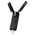 Miniatyrbilde 1 av 5: WiFi7 6500Mbps USB Adapter BE6500 2.4G&5.8G&6GHz Trådløst Nettverkskort 802.11be Driverfri WiFi Ada