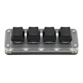 Miniatyrbillede 2 af 5: SSRGV 4 Fuldt Programmerbare Taster Mini Type C Kablet Enhånds Mekanisk Tastatur til Windows