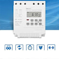 Miniatyrbillede 5 af 5: Tre faser 380V 415V TIMER Programmerbar kontakt med baggrundsbelysning