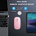 Miniatyrbillede 2 af 5: Mus Jiggler Anti-Hibernate Auto-Move Cursor Virtuel Trådløs Bluetooth Mus Forhindrer Computer Lås