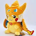 Miniatyrbillede 3 af 5: Anime Plushies Legetøj Aftagelig Ildsprudende Drage Charizard Hat Sød Plushies Interessant Plushie Til Unisex (Gul Smile Plushie Legetøj)