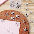 Miniatyrbilde 4 av 5: 24 stk Fly Push Pins Metall Kart Stift Dekorative Push Pin Tommel Tacks Korktavle Push Pin Stick Pin