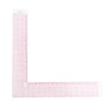 Professional Plastic L-square Measuring Ruler for Sewing and Tailoring (5808)