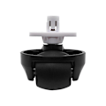 Miniatyrbilde 1 av 5: Forhjulskaster for støvsuger Xiaomi Roborock S4 S6 S6 PURE S5 MAX S6 MAX V E4 Kasterhjuldeler Tilbehør
