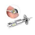 Pikkukuva 1 / 4: 2 Paria H1 LED Xenon Valkoista Canbus Virheettömiä 6500k Auton Korkea- ja Matalapainolamput