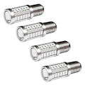Miniatyrbild 1 av 5: 4 st Röda 1157 P21/5w Bay15d Super Starka 33 Smd 5630 5730 Led Auto Bromsljus Dimljus 21/5w Bil