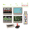 Miniatyrbild 5 av 5: USB-minne för C64 Mini Retrospelkonsol Plug and Play USB-minne U-disk Speldisk med 5370 spel
