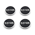 Miniatyrbilde 1 av 4: 4 stk 62mm 63mm Deksel for hjulnav, emblem, felg, navkapsel til Range Rover Sport Evoque L322 L320 L494 L405 P38 Tilbehør