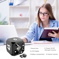 Miniatyrbilde 5 av 5: Kube-Timer Kjøkken Timer Sensor Flip Meditasjon Timer Management og Nedtelling 5-15-25-45 Min (Svart)