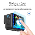 Miniatyrbild 1 av 5: Skärmskydd för Hero 13 Ultra-HD Härdat Glas Skärm + Lins Repskyddande Film Ac
