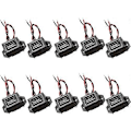 Miniatyrbillede 1 af 5: 10 stk DC3V 5V 9V 12V 85DB Elektronisk Alarm Buzzer Alarm System Buzzer Elektronisk Buzzer Kontinuerlig Alarm Lyd Alarm til Fysiske Kredsløb, Sort 23