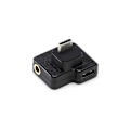 Pikkukuva 1 / 5: Osmo Action -kameran 3,5 mm/USB-C -ääniadapteri ulkoiselle mikrofonille