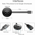 Miniatyrbilde 4 av 4: Trådløs HDMI-dongle for strømming, trådløs skjermmottaker, Cast for iPhone/iPad/Android/iOS/Windows/Mac Laptop, PC til TV