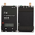 Miniatyrbillede 2 af 5: 2000M 0.5W FM-sender LED-display Stereo Digital 76-108MHz til DSP-radio Broadcast Campus Radio