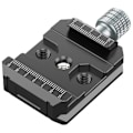 Miniatyrbild 1 av 5: Universal klämma för typ med 3/8 och 1/4 skruv snabbkopplingsplatta Arca QR klämma för DSLR-stativ S/SC
