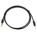 1m 3ft Toslink til Mini Plugg 3.5mm Digital Optisk SPDIF Lydkabel Gullbelagt