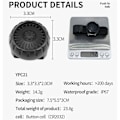 Miniatyrbilde 4 av 5: Trådløs Bluetooth PTT Walkie Talkie Kontrollknapp for iOS Android Telefon Zello Push-to-talk Bil Mo