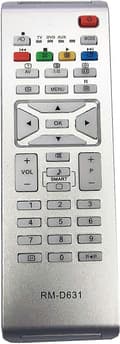 RM-D631 Fjärrkontroll för Philips LCD-TV
