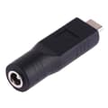 5,5 x 2,5 mm Honkontakt till USB-C / Typ-C Hankontakt Adapter