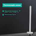 Miniatyrbild 2 av 5: Högtemperatur K-typ Termoelementsensor För Keramisk Ugn 2372 Fahrenheit 1300 Grader -B119