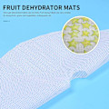 Miniatyrbilde 2 av 5: 8 stk Runde Silikon Dehydratorark, Ikke-Klebbende Frukt Dehydratormatter, Gjenbrukbare Dampmatter Mesh Ark for Frukttørker