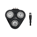Miniatyrbillede 3 af 5: Reservehoved til Philips S5000 S5370 S5571 S5420 S5140 S5078 S5077 S5050 S5082 Elektrisk Skraberblad - Sort