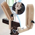Miniatyrbild 4 av 5: Vikbar 10-70mm Träklämma Justerbar Trä Läder Snörning DIY Sömnad Pony Handverktyg J2c3