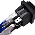 Miniatyrbillede 4 af 5: Momentær Polaritetsomvendt Switch Vandtæt Kontrol Motor Aktuator 6 Pins 3 Position Rocker Toggle Switch