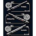 Miniatyrbild 4 av 5: Saber Dubbel Katana För Pojke