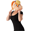 Miniatyrbillede 4 af 5: Space Jam Lola Bunny Maske