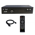 Miniatyrbilde 1 av 5: DVB T2 HEVC 265 Digital TV-tuner DVB-T2 265 1080P HD Dekoder USB Antenne TV-mottaker Set Top Box EU-kontakt