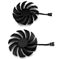 Miniatyrbillede 5 af 5: 88mm PLD09210S12HH GPU-blæser, til P106 GTX1050 1060 1070 Grafikkort Køleblæser