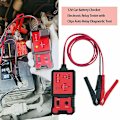 Miniatyrbilde 4 av 5: Relétester for biler, diagnose verktøy for bilrelé, 12V elektronisk relétester, bilbatterisjekker med klemmer