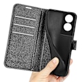 Miniatyrbillede 1 af 4: Til TCL 505 Etui Litchi Tekstur Stødsikkert Læder Wallet Telefon Cover