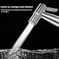 Miniatyrbillede 4 af 5: Toiletbrusesæt, Bidetbrusesæt med G3/8' Ventil, Rustfrit Stål Brusespray, Håndholdt Bidet Spray, Til Personlig Hygiejne, Toiletrengøring